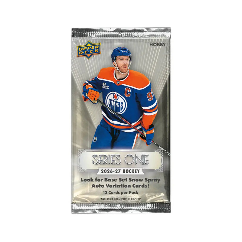 Upper Deck - 2026-27 Series 1 Hockey - Hobby Pack