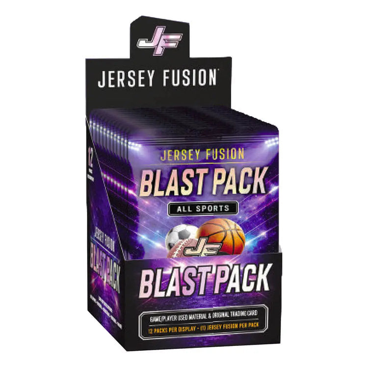 Sportscards.com - 2026 Jersey Fusion All Sports - Blast Pack Display