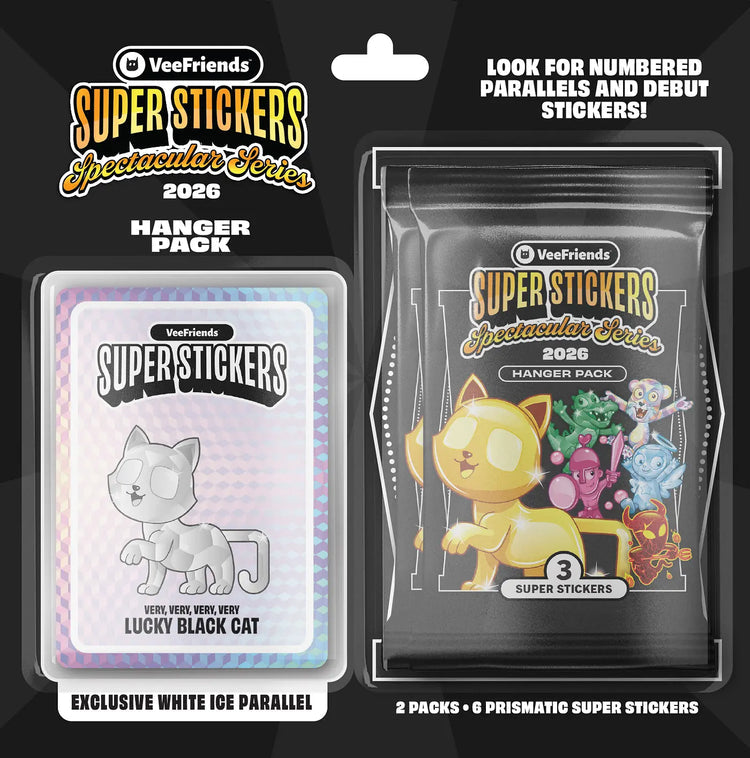 Topps - 2023 VeeFriends Super Sticker Spectacular Series - Hanger Pack