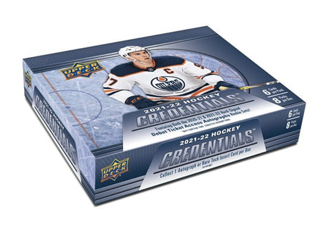Upper Deck - 2021-22 Credentials Hockey - Hobby Case
