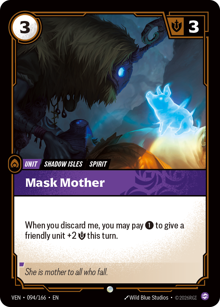 Mask Mother (VEN-094/166) [Riftbound: Vendetta]