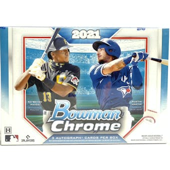 Topps - 2021 Bowman Chrome Baseball - HTA Choice Box