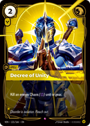 Decree of Unity (VEN-131/166) [Riftbound: Vendetta]