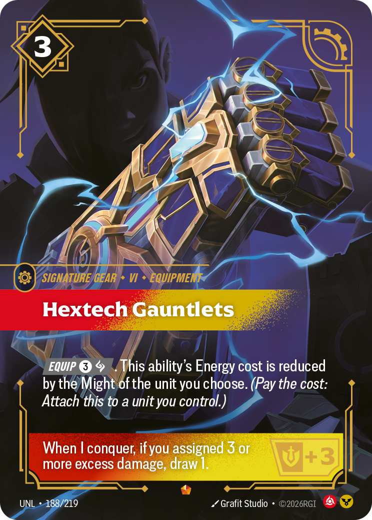 Hextech Gauntlets (UNL-188/219) [Riftbound: Unleashed]