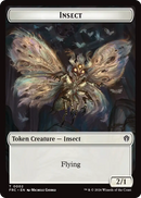Insect // Rogue Double-Sided Token [Reality Fracture Commander Tokens]