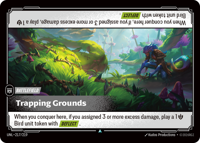 Trapping Grounds (UNL-217/219) [Riftbound: Unleashed]