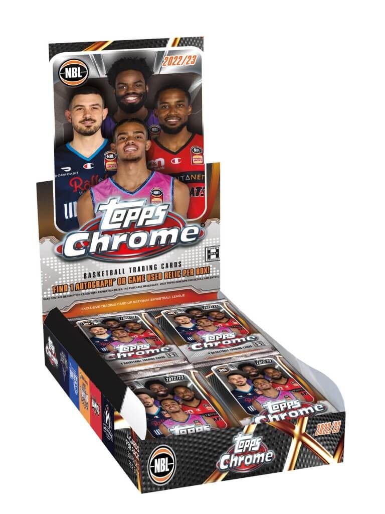 Topps - 2022-23 NBL Chrome Basketball - Hobby Box