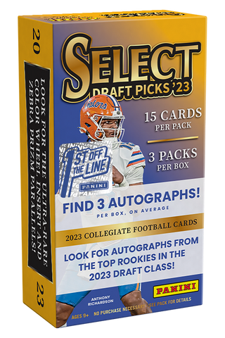 Panini - 2023 Select Draft Picks Football - Hobby Box