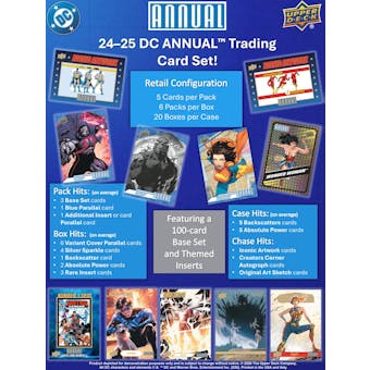 Upper Deck - 2024-25 DC Annual - Blaster Box
