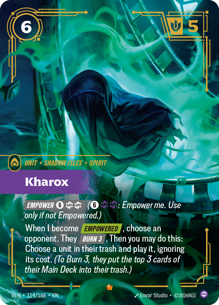 Kharox (VEN-114/166) [Riftbound: Vendetta]