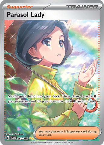 255/182 - Parasol Lady - Special Illustration Rare