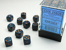 Chessex - CHX25826 - Dusty Blue/Copper 36D6