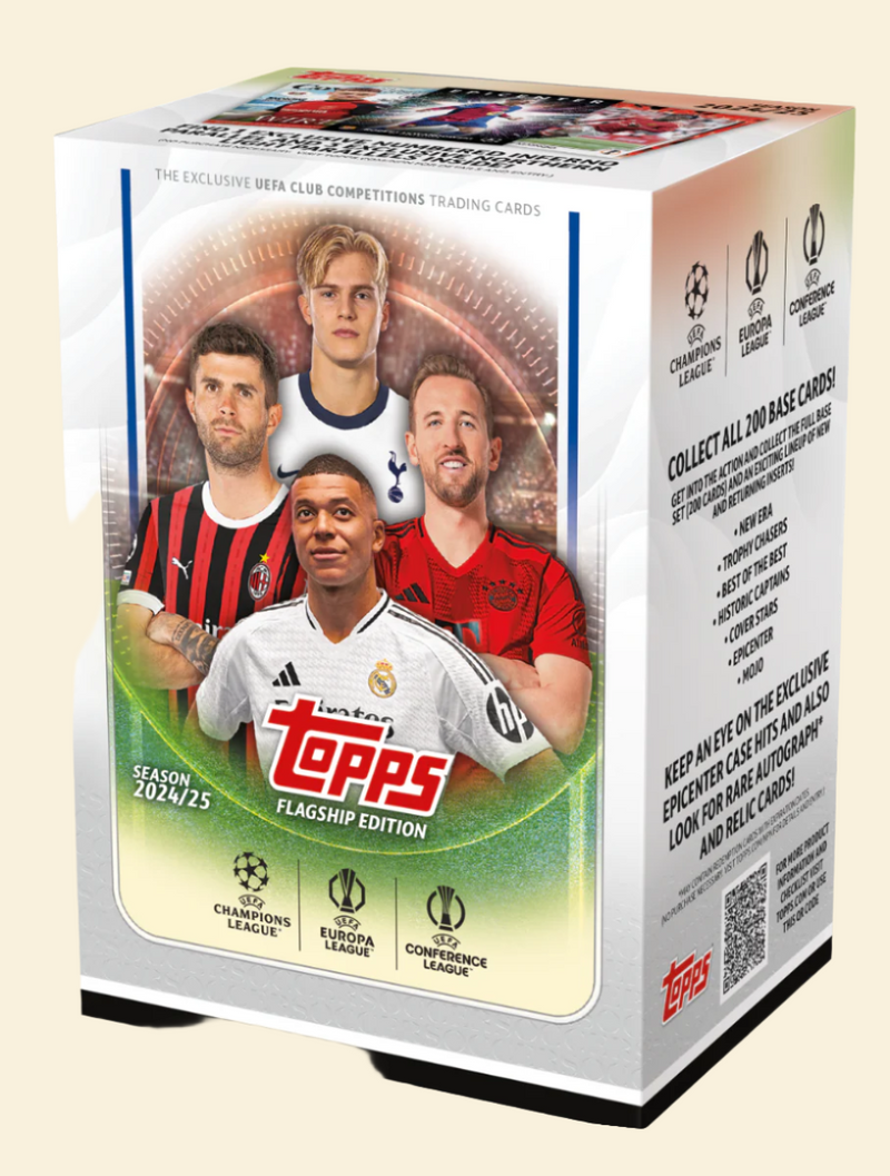 Topps - 2024-2025 UEFA Club Competitions Soccer - Blaster Box