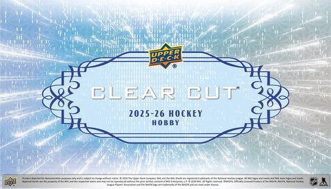 Upper Deck - 2025-26 Clear Cut Hockey - Hobby Box (PREORDER)