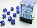 Chessex - CHX27836 - Vortex Blue/Gold 36D6