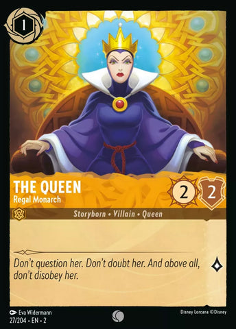 27/204 - The Queen, Regal Monarch - Common Non-Foil