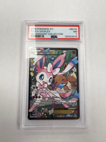 FA/Sylveon EX- Gen. Radiant Collection - PSA 7