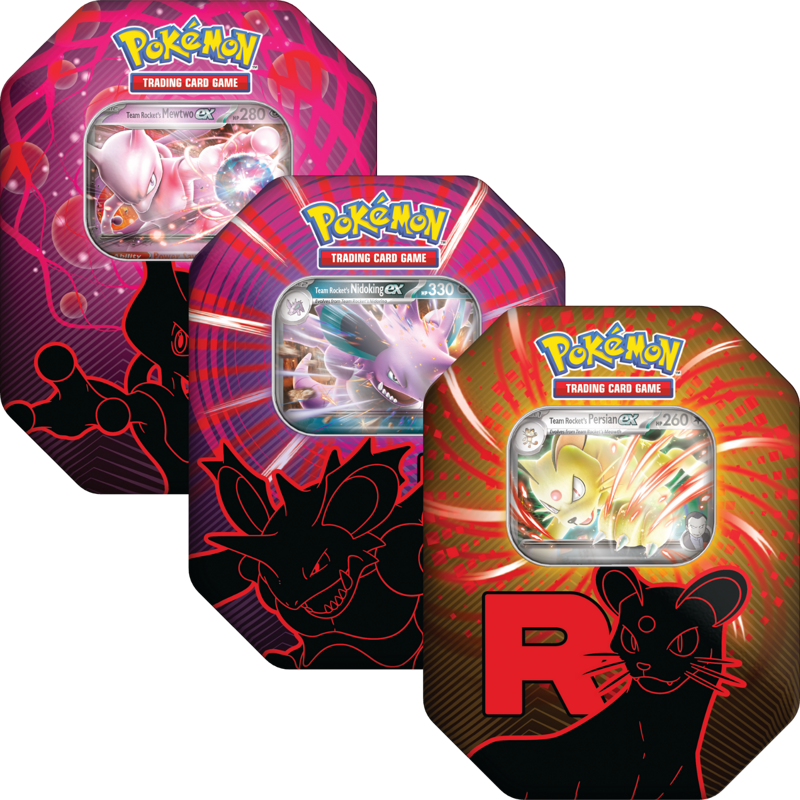 PKMN - Scarlet & Violet: Team Rocket - Tin (PREORDER)