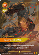 Ambessa - Matriarch of War (Overnumbered) (VEN-196/166) [Riftbound: Vendetta]