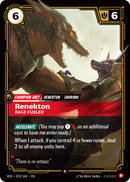 Renekton, Rage Fueled (VEN-019/166) [Riftbound: Vendetta]