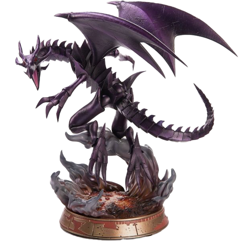 YGO - Red-Eyes Black Dragon: Purple Edition - PVC Statue
