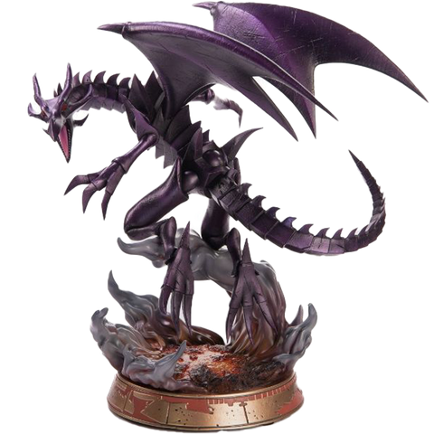 YGO - Red-Eyes Black Dragon: Purple Edition - PVC Statue