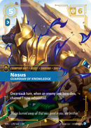 Nasus, Guardian of Knowledge (Overnumbered) (VEN-178/166) [Riftbound: Vendetta]