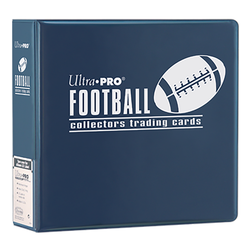 Ultra PRO: 3-Ring Binder - Football (Blue)