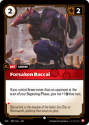 Forsaken Baccai (VEN-005/166) [Riftbound: Vendetta]