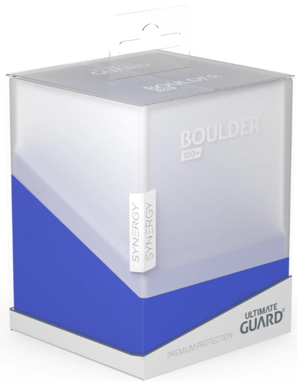 UG - Boulder Synergy: Blue/White - 100ct Deck Box
