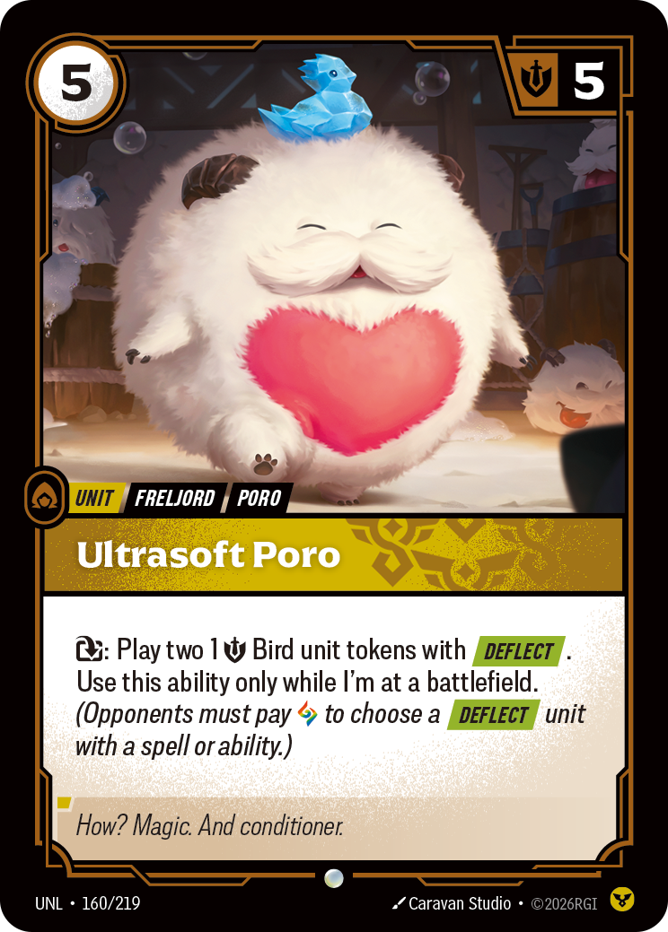 Ultrasoft Poro (UNL-160/219) [Riftbound: Unleashed]