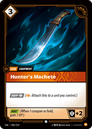 Hunter's Machete (UNL-096/219) [Riftbound: Unleashed]
