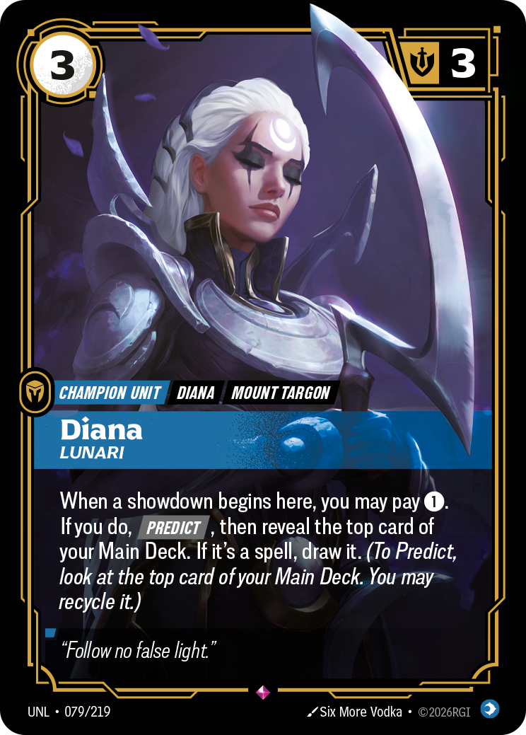 Diana - Lunari (UNL-079/219) [Riftbound: Unleashed]