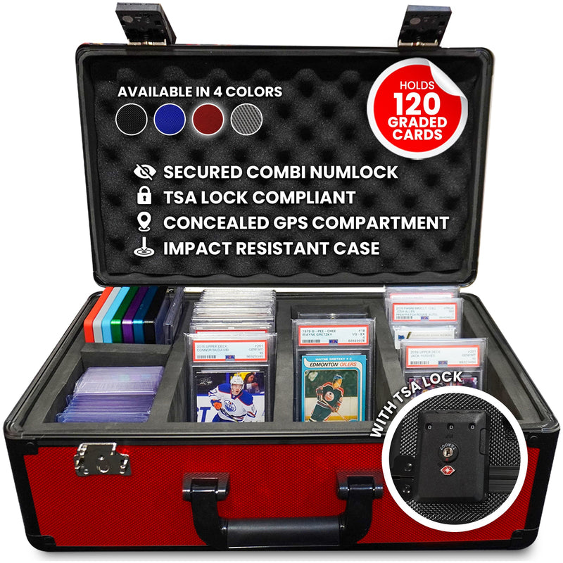 Evoretro - Heavy Duty Red/Aluminum 4 Row - Graded Storage Box