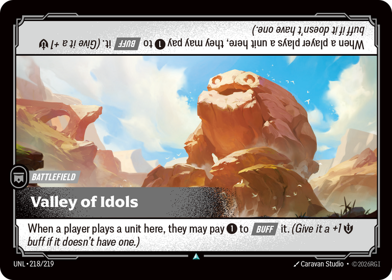 Valley of Idols (UNL-218/219) [Riftbound: Unleashed]