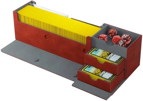 Gamegenic - Card Storage: Lair 400+ - Red - Storage Box