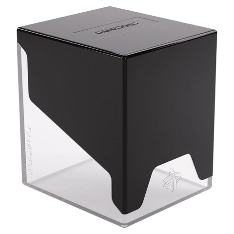 Gamegenic - Bastion XL (100ct): Black/Clear - Deck Boxes