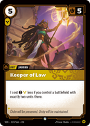 Keeper of Law (VEN-119/166) [Riftbound: Vendetta]