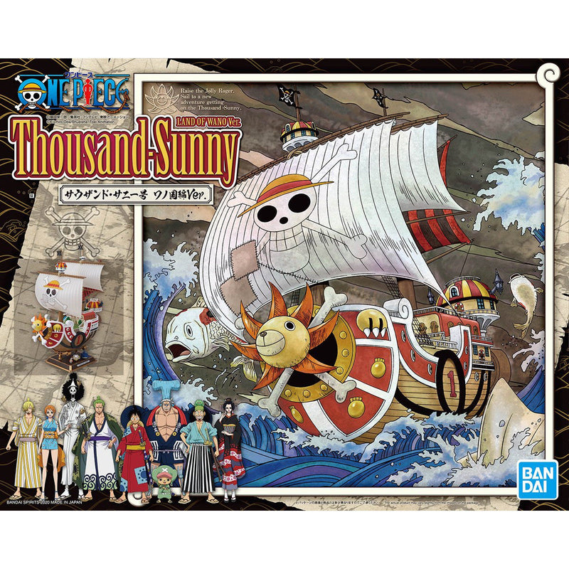 Bandai - One Piece: Grand Ship Collection - Thousand Sunny Land of Wano Ver. - Model Kit