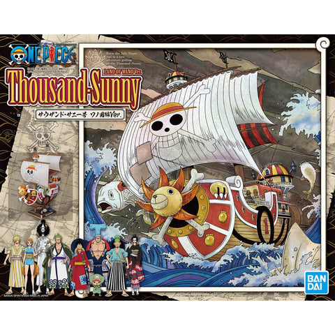 Bandai - One Piece: Grand Ship Collection - Thousand Sunny Land of Wano Ver. - Model Kit