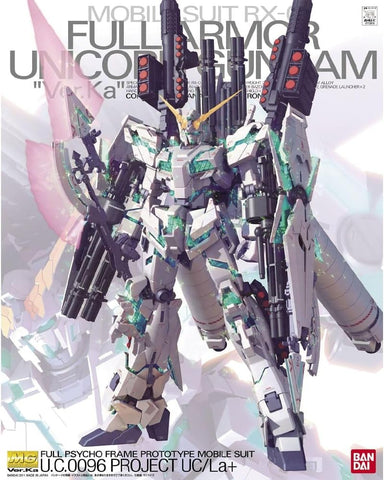 Bandai - Mobile Suit Gundam Unicorn: RX-0 Full Armor Unicorn Gundam Ver.Ka - 1/100 Master Grade Model Kit