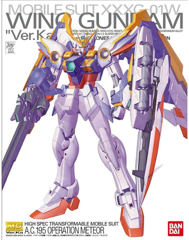 Bandai - Mobile Suit Gundam Wing: Wing Gundam Ver.Ka - 1/100 Master Grade Model Kit