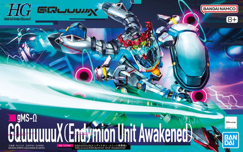 Bandai - Mobile Suit Gundam GQuuuuuuX: GQuuuuuuX (Endymion Unit Awakened) -  High Grade Model Kit