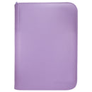 Ultra PRO: 4-Pocket Zippered PRO-Binder - Vivid (Purple)