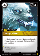 Hungry Wolf (VEN-125/166) [Riftbound: Vendetta]