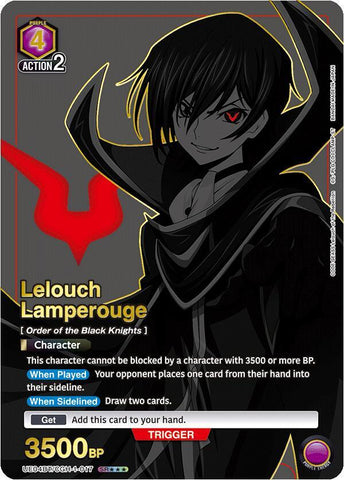 Lelouch Lamperouge [UE04BT/CGH-1-017] (SR***)