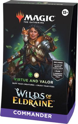 MTG - Wilds of Eldraine: Virtue and Valor - Commander Deck