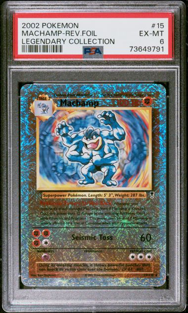 Machamp - Legendary Collection Reverse Holo
