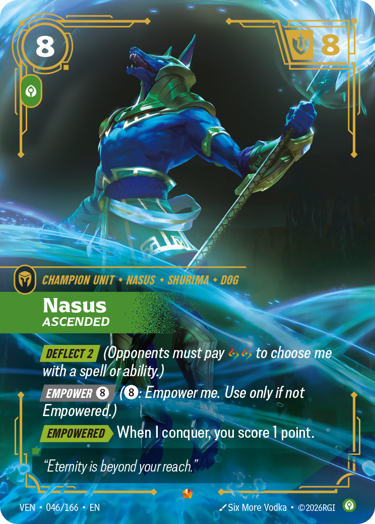 Nasus, Ascended (VEN-046/166) [Riftbound: Vendetta]