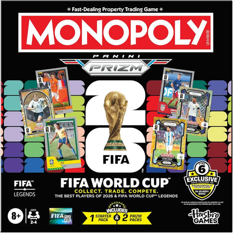Panini - 2026 PRIZM Soccer Monopoly - Board Game
